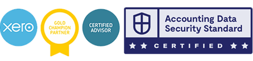 We're a Xero Gold Champion Partner / Certified Advisors!